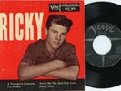 Rare Rock 'n Roll EP- Ricky Nelson- 'RICKY' -Verve EPV 5048- A Teenagers Romance