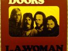 THE DOORS - LA WOMAN VERY RARE ORIG 1971 WINDOW COVER LP - VG+ / EXC COND