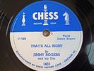 RARE BLUES 78 RPM - JIMMY ROGERS - EARLY CHESS 1434 - Ludella / That's All Right