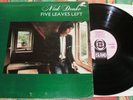 NICK DRAKE - FIVE LEAVES LEFT UK Pink ISLAND 1969 LP
