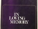 “IN LOVING MEMORY” soul tribute LP on MOTOWN gospel rare WLP promo  SUPERB