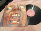 KING CRIMSON rare uk First Pressing A2/B2 COURT OF THE CRIMSON KING pink island