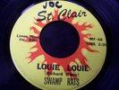 SWAMP RATS -Louie Louie/Hey Joe 45 Rare Pittsburgh Garage 1966