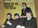 The Beatles Ticket To Ride b/w Yes It Is Capitol 5407 Picture Sleeve Only