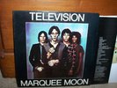 TELEVISION Marquee Moon LP PUNK ART w/ Inner Sleeve VG+/EX RAMONES TALKING HEADS