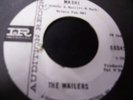 THE WAILERS -On the Rocks/Mashi 45 rare Killer garage Surf 