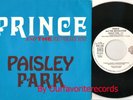 PRINCE 45 PAISLEY PARK FRENCH UNIQUE *P*R*O*M*O* COVER 
