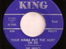 rare surf garage 45 Impacs on King Your Mama LISTEN