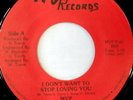 rare Modern Soul 45 MVP i don't want to stop loving you