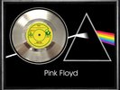 PINK FLOYD - MONEY - FRAMED 'SILVER' 45rpm  RECORD