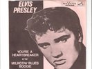 1968 Elvis Presley Milkcow Blues Boogie Bootleg Picture Sleeve 45 RPM