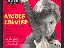 4ème EP de NICOLE LOUVIER et ses Chansons / à la guitare HENRI CROLLA