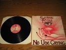 SATANIC RITES No Use Crying LP RARE U.K. PRIVATE DEMON GIRLSCHOOL CLOVEN HOOF