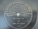 Pre-Dog Victor Monarch 78 RPM Record Dan Quinn