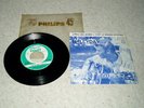 JOHNNY HALLYDAY RARE JUKE BOX ENCART ORIGINAL