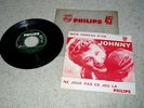 JOHNNY HALLYDAY RARE JUKE BOX ENCART ORIGINAL  MON ANNEAU D' OR