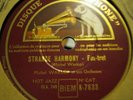 MICHEL WARLOP et s orch--STRANGE HARMONY__ET SERENADE __HOT JAZZ