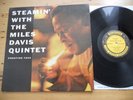 Miles Davis Quintet STEAMIN' Prestige USA VINYL LP RVG Stamped JOHN COLTRANE Ex
