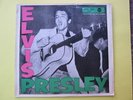 Rare german EP Elvis Presley Blue Suede Shoes genähtes Cover EPA-747