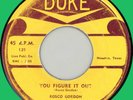 ROSCO GORDON You Figure It Out 45rpm Duke 1954 black rocker