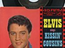 Rare Rock 'n Roll 45 & Picture Sleeve - Elvis Presley - Kissin' Cousins - M-