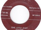 SAMMY SALVO & BAND-one little baby  U. rare first vers.