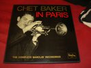 CHET BAKER IN PARIS BOX 3 LP + 2 7