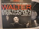 BRUNO WALTER Beethoven Symphony No. 5 and 4 SEALED 6 EYE COLUMBIA LP