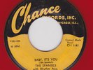 VOCAL GROUP 45 RPM- THE SPANIELS on CHANCE RECORDS (RED VINYL)