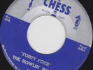 BLUES 45 RPM - THE HOWLIN' WOLF on CHESS RECORDS (SILVER TOP)