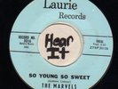 DOOWOP R&B + ROCKER--LAURIE--MARVELS--1958--HEAR BOTH