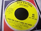 ELVIS PRESLEY -Let yourself go/Your time hasn't come 45 RARE yellow label promo