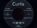 RARE DOO WOP 45 - RUDY & THE WHEELS on CURTIS VG++