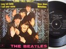 BEATLES 7' EP PS Long Tall Sally DENMARK PINK variation rare 45 Danish 7'' press
