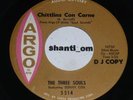 MOD SOUL/Funk 45 THE THREE SOULS Chittlins Con Carne on ARGO Promo LISTEN