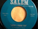 * V (FIVE) WAGERS Lucky I Found You  NORTHERN SOUL Salem 45 HEAR