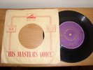 Elvis Presley His Masters Voice Record 45 RPM 'Blue Moon'