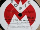 EWAN MacCOLL The song of the fire brigades union 78 TOPIC TRC57