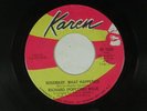 RICHARD (POPCORN) WYLIE northern soul 45 ROSEMARY, WHAT HAPPENED/INST KAREN VG+