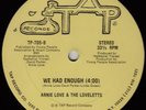 ARNIE LOVE We Had Enough TAP  DISCO FUNK 12