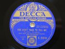 AL BOWLLY w. ROY FOX BAND 