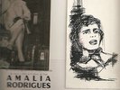 AMALIA RODRIGUES CARTON DE I'INVITATION L'OLYMPIA 26-JANVIER 1959.BELLE PHOTOS