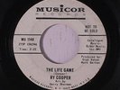 RY COOPER: The Life Game / 1983 45 (dj, a/k/a Rusty Evans) rare Rock & Pop