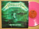 Metallica,Ride The Lightning,Rare Pink Vinyl,LP