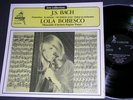 JS BACH violin concerto BOBESCO Ysaye live lp