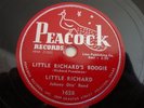 R&B/ JUMP BLUES- LITTLE RICHARD- PEACOCK 78 RPM- LITTLE RICHARD'S BOOGIE- LISTEN