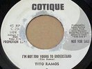 LATIN DANCE, TITO RAMOS, I'M NOT TO YOUNG TO UNDERSTAND, COTIQUE C-236