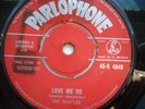 ORIGINAL 1st PRESS BEATLES LOVE ME DO ON RED PARLOPHONE G ONLY CONDITION