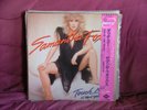 samantha sam fox touch me LP maxi single japon + poster calendrier