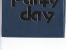 PARTY DAY 'ROW THE BOAT ASHORE' CLOTH SLEEVE COLD WAVE 1983